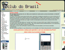 Tablet Screenshot of hpclub.com.br